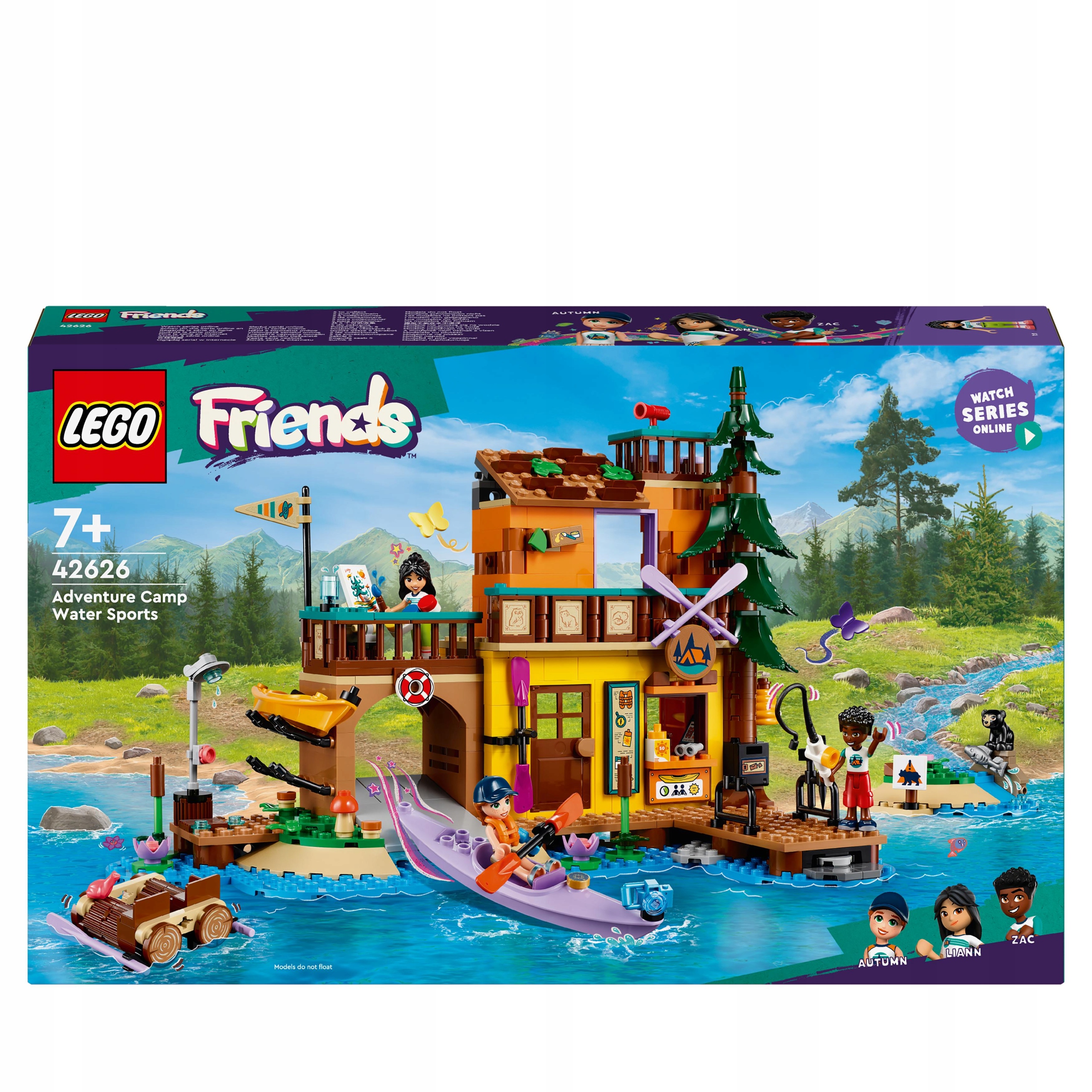 LEGO FRIENDS 42626 Kempovanie a vodné športy