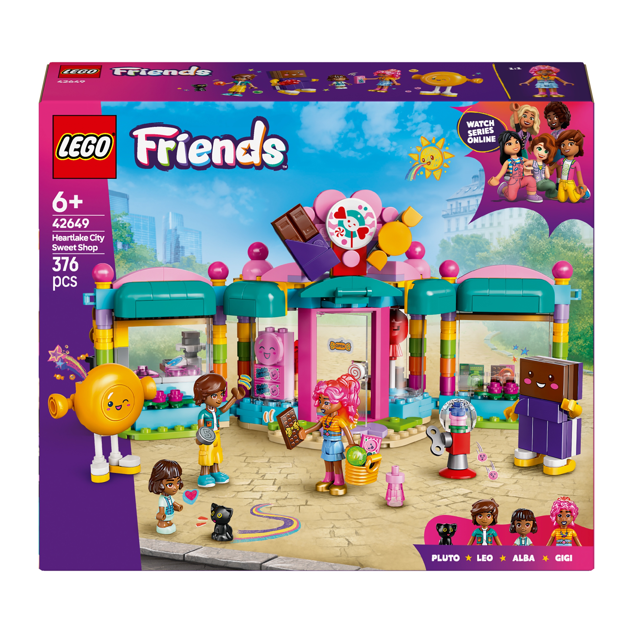 LEGO Friends 42649 Priatelia 42649 Cukráreň v mestečku Heartlake