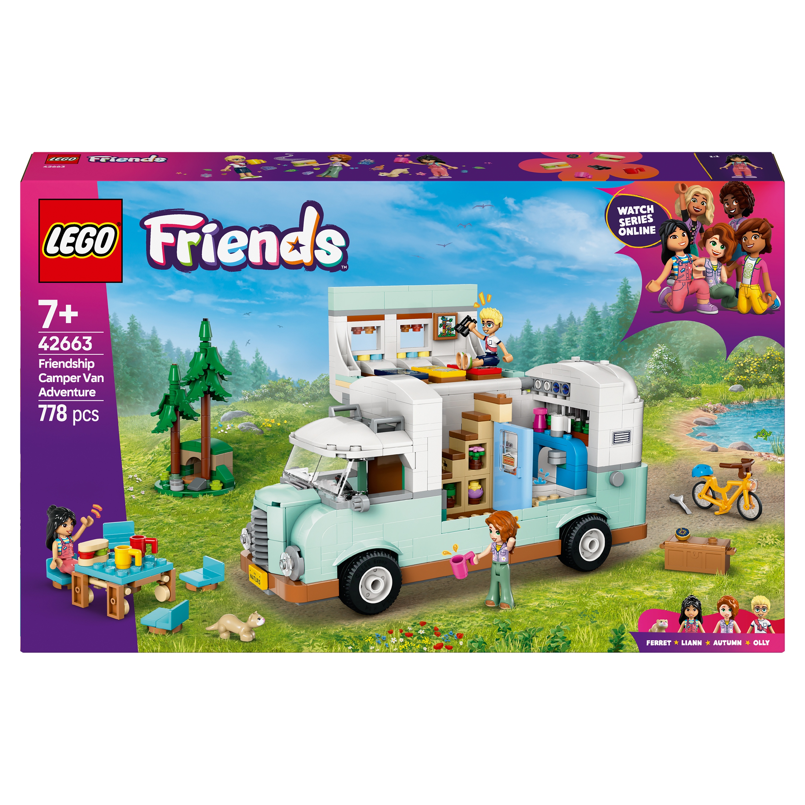 LEGO Friends 42663 Priatelia 42663 Dobrodružstvo s karavanom priateľstva