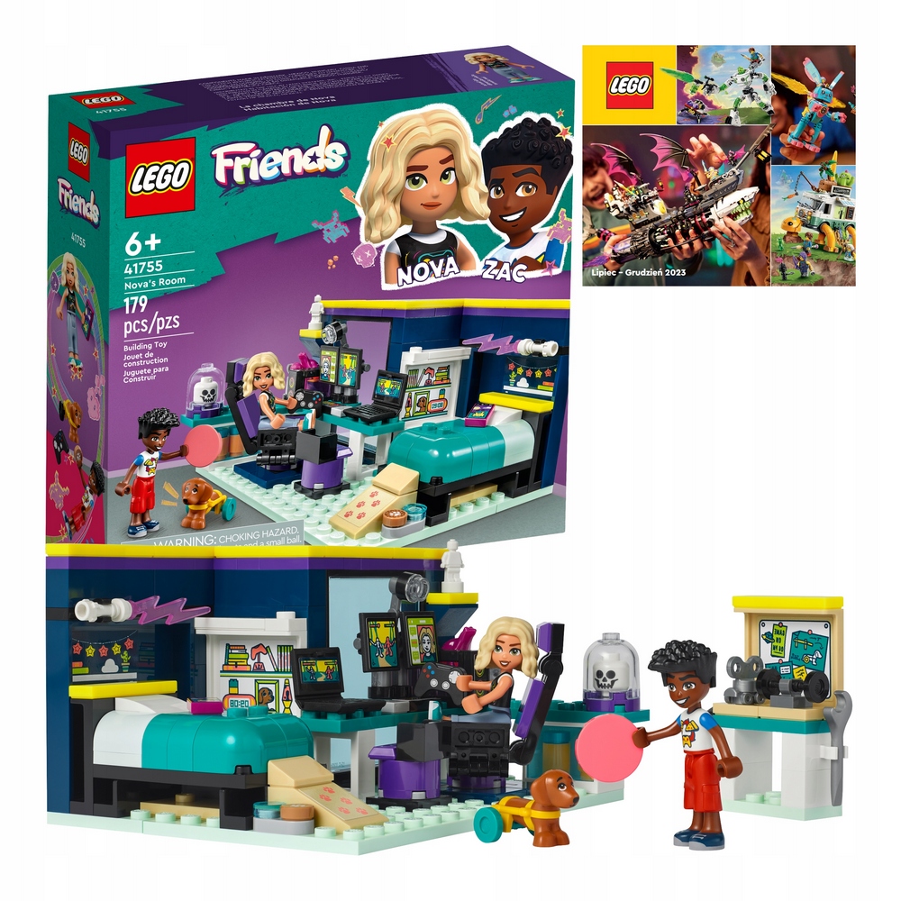 Stavebnica LEGO Friends - Podlahová podlaha veľké penové puzzle Zvieratá