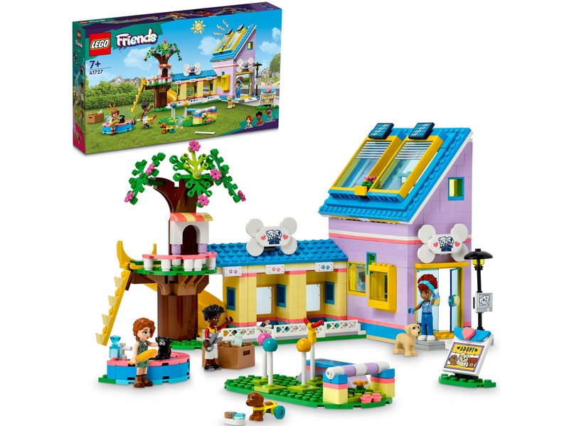 LEGO Friends 41727 Útulok pre psov