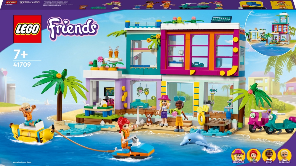 LEGO Friends Holiday Hom House na pláži 41709