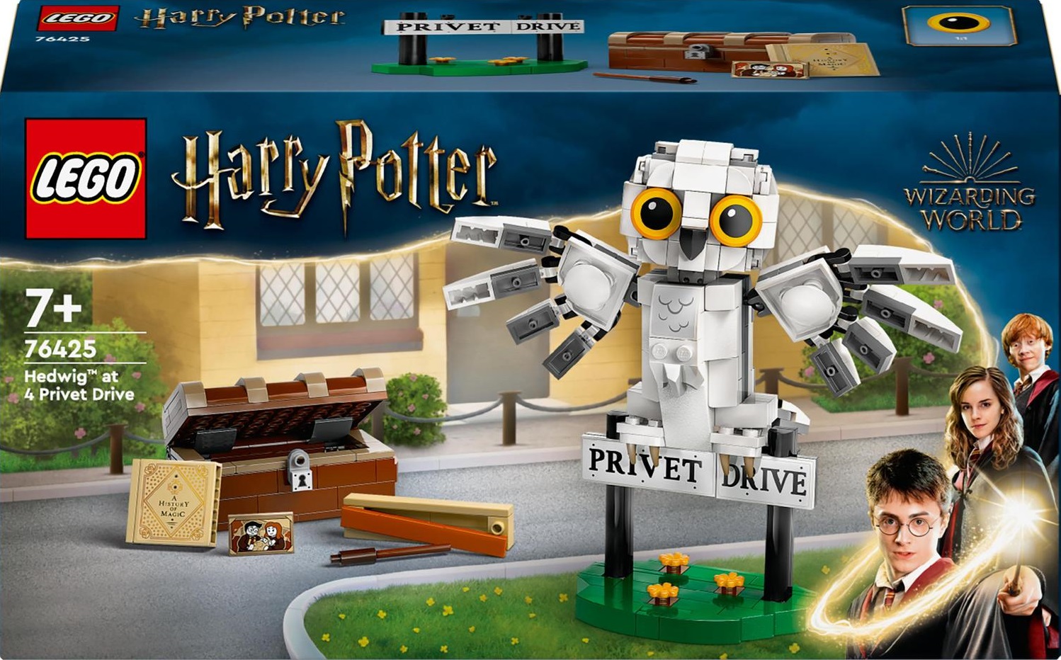 LEGO Harry Potter 76425 Harry Potter 76425 Hedvika na Zobí ulici 4