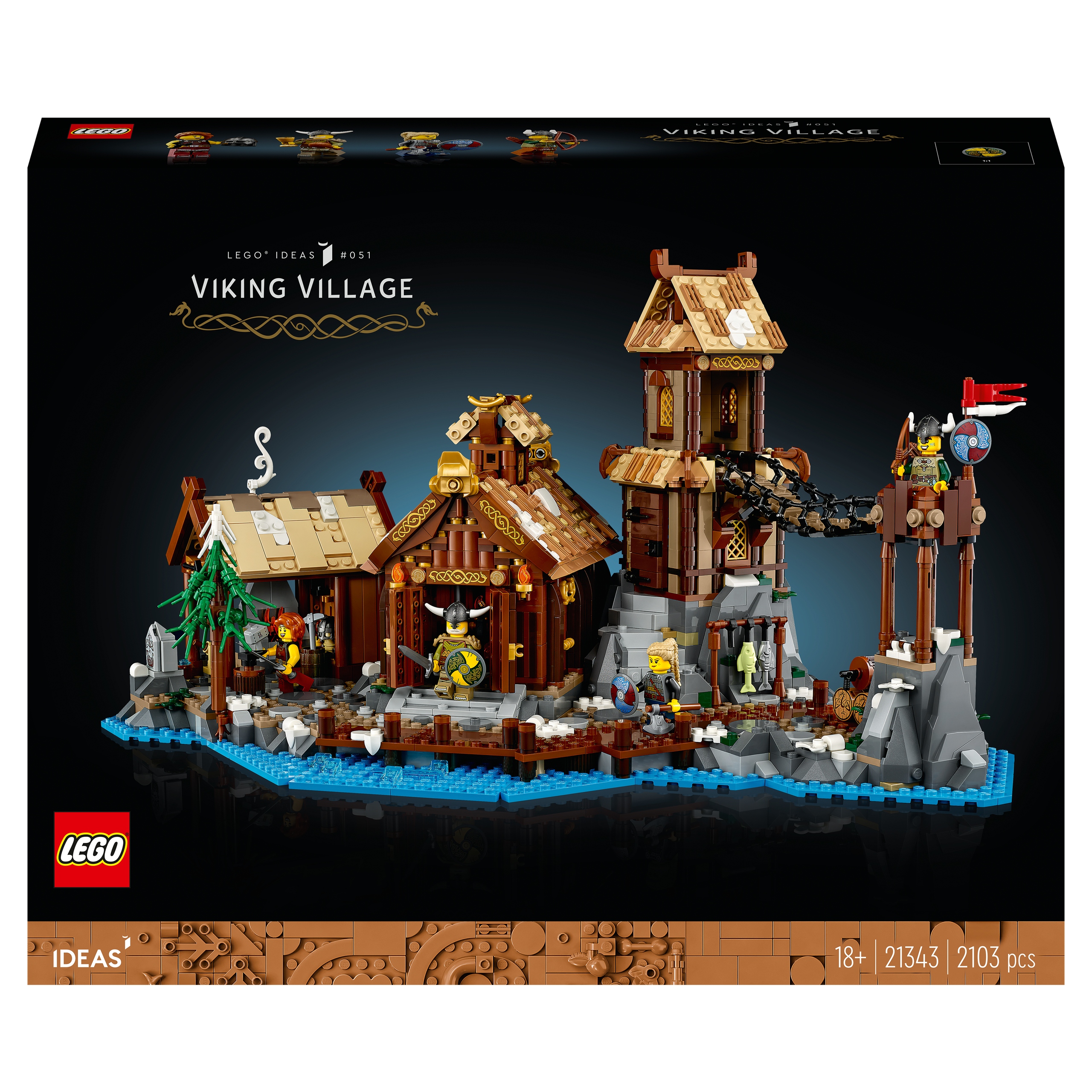 LEGO Ideas 21343 Vikingská dedina