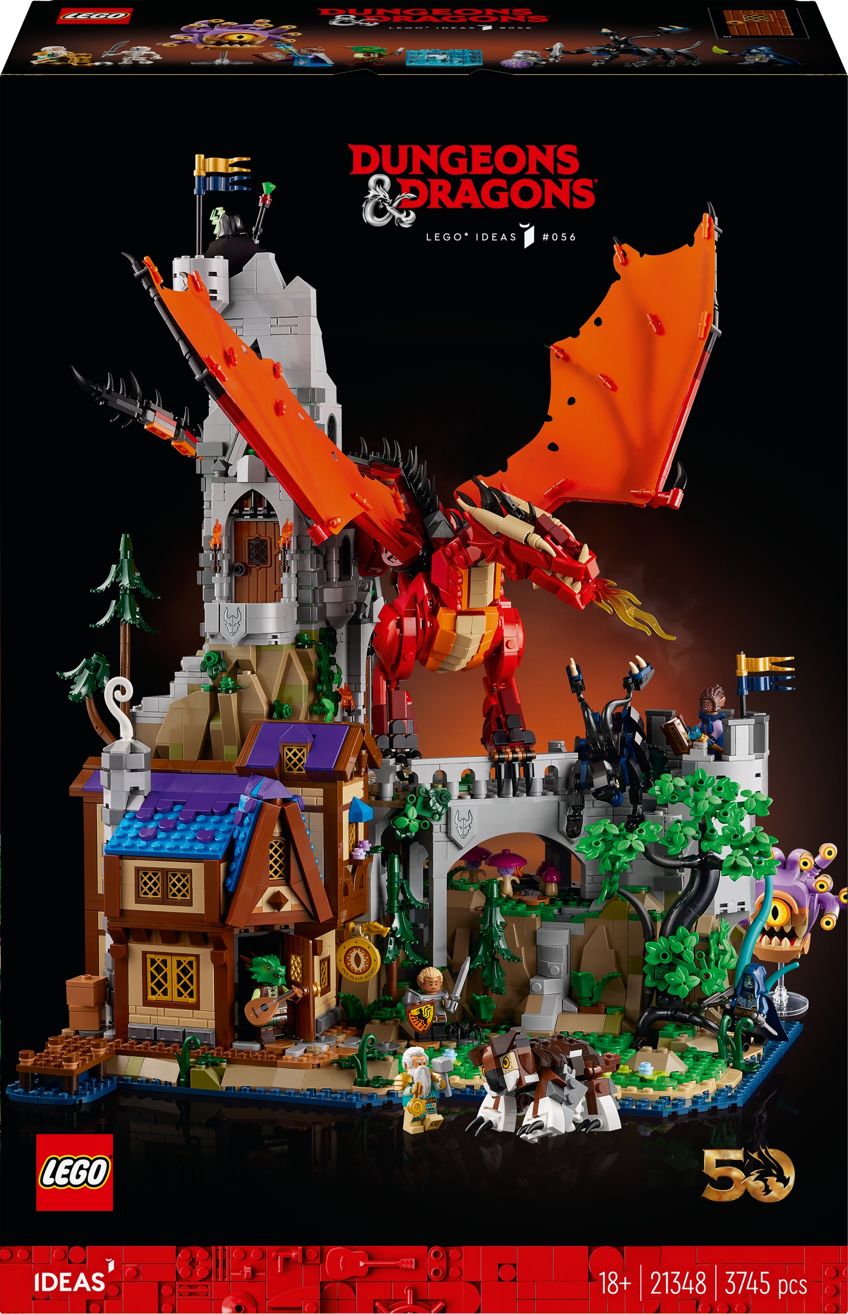 LEGO Ideas 21348 Dungeons & Dragons: Príbeh červeného draka