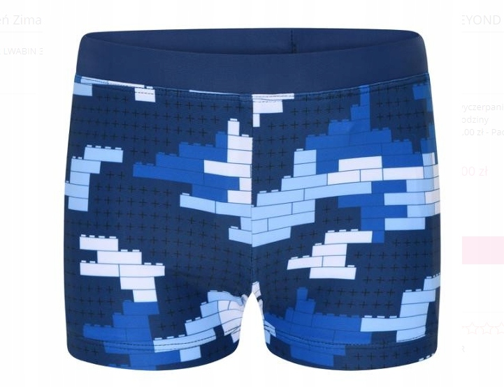 Detské plavky - LEGO Nosí boxerky. 110 modrá