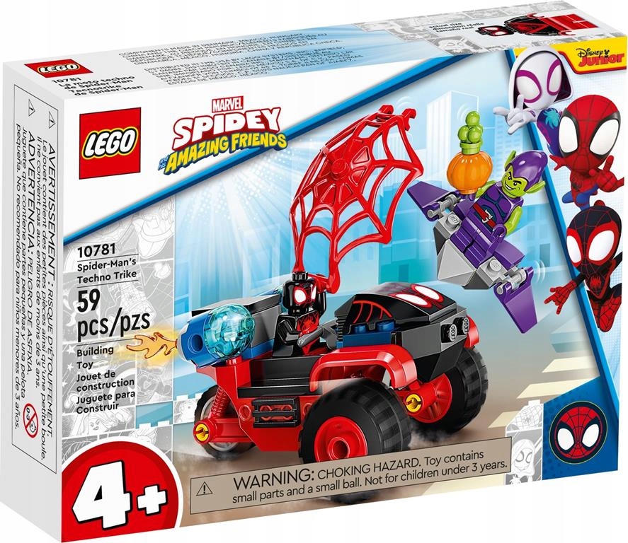 Stavebnica LEGO Super Heroes - Lego Marvel 10781 Technotokołowiec Spider Mana
