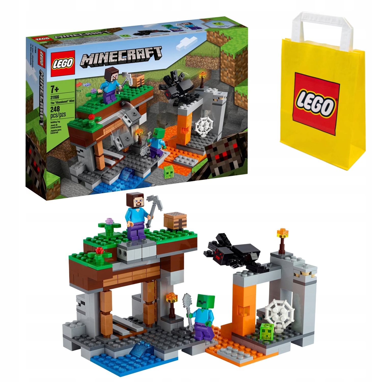 LEGO Minecraft 21166 Opustená baňa