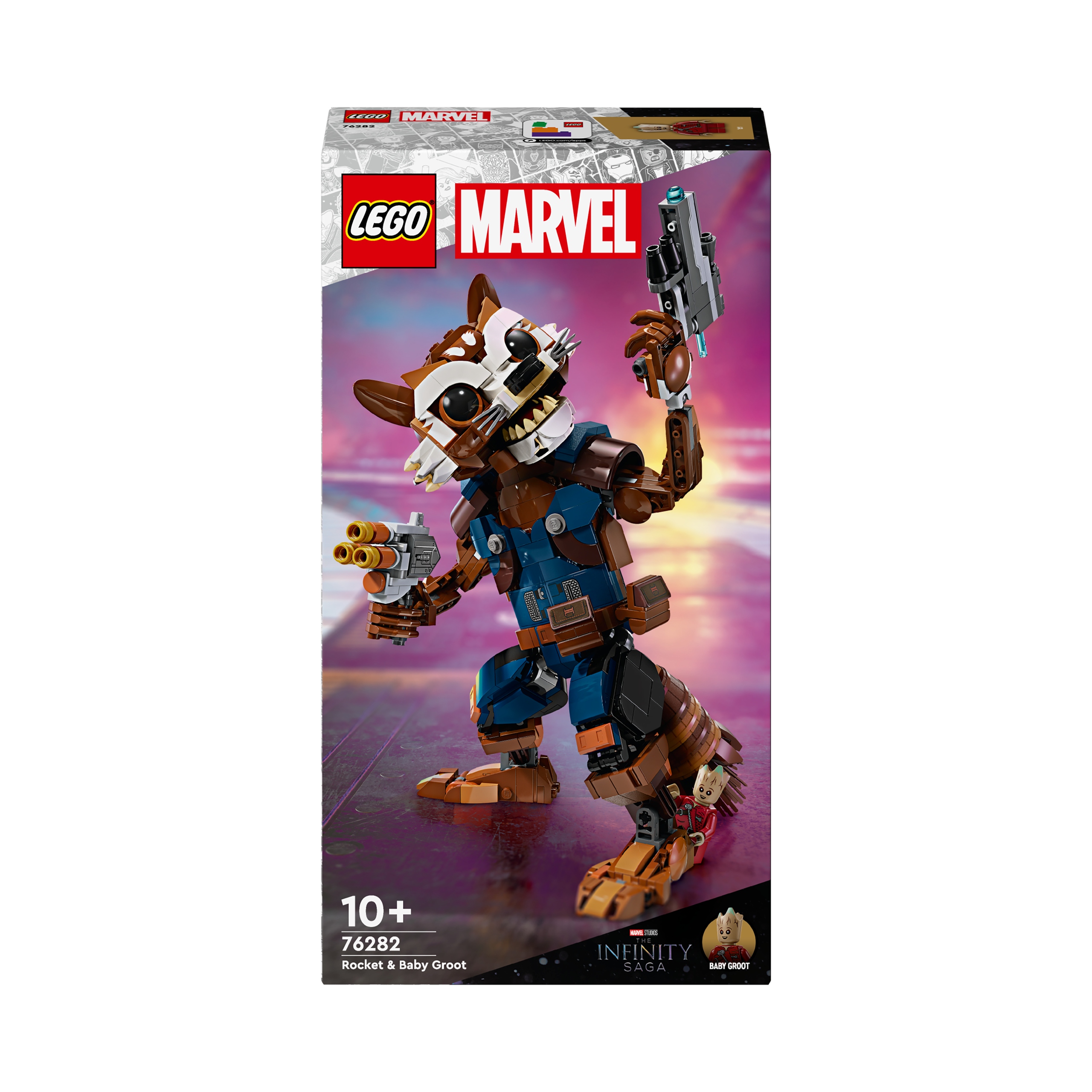 LEGO Super Heroes 76282 Raketa a malý Groot