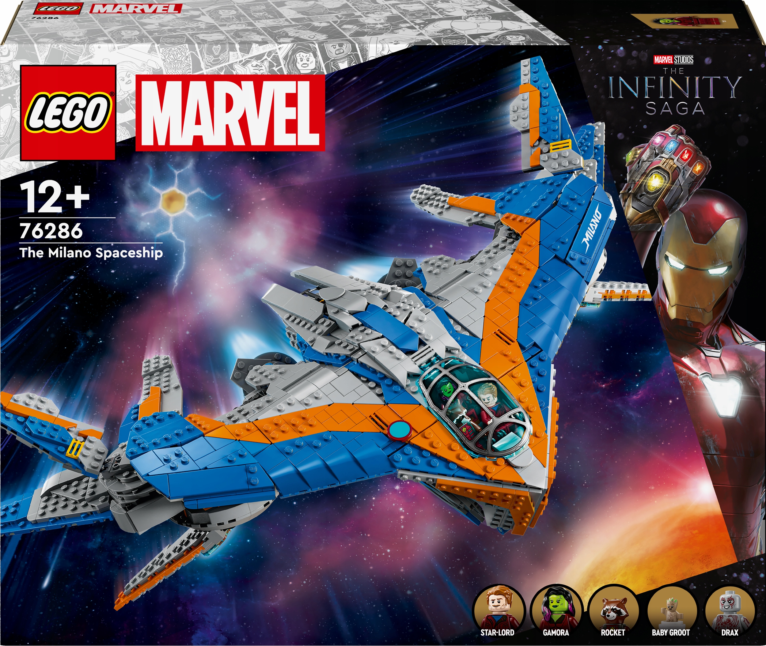 LEGO MARVEL 76286 STRÁŽCOVIA GALAXIE MILÁNO