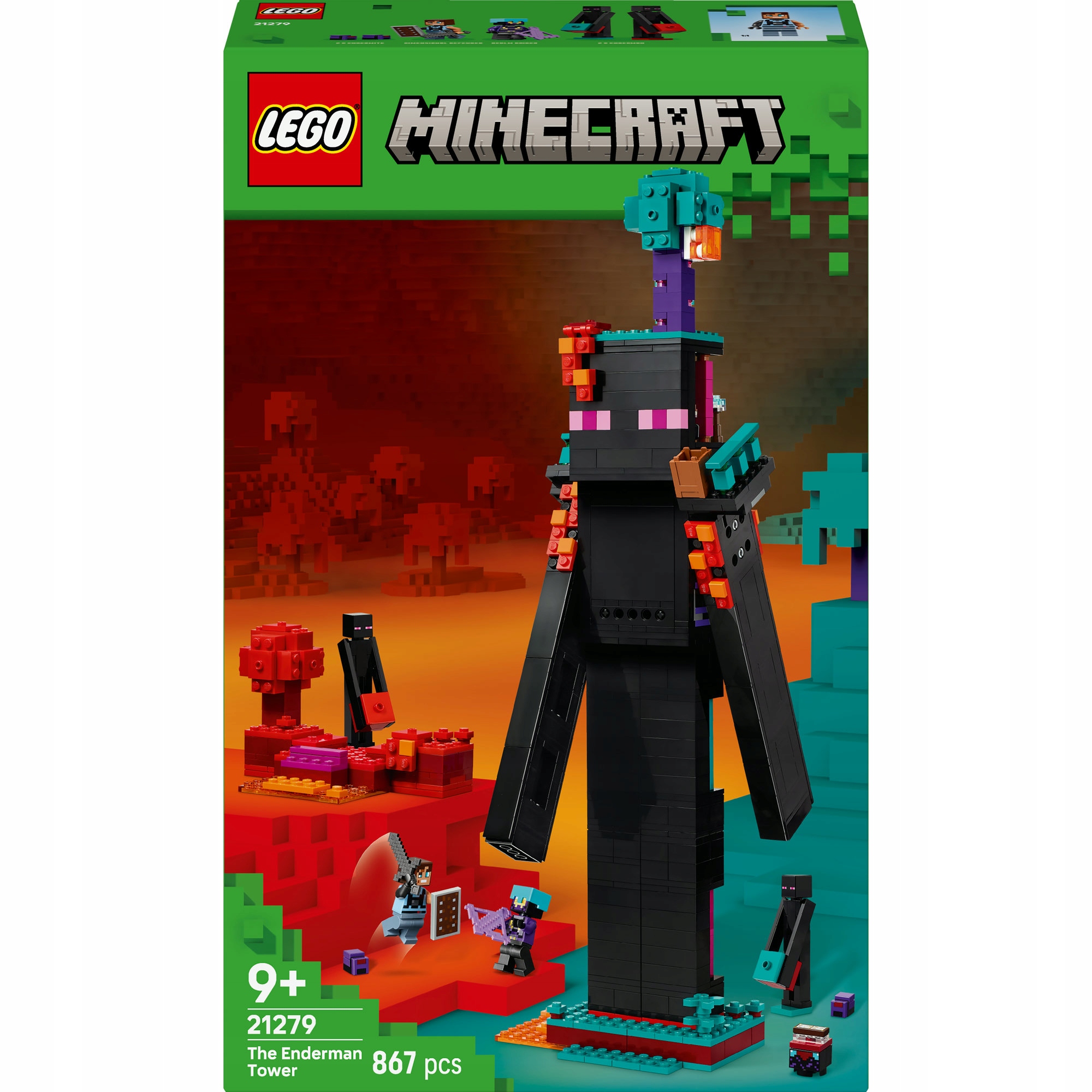 LEGO Minecraft 21279 Endermanova veža