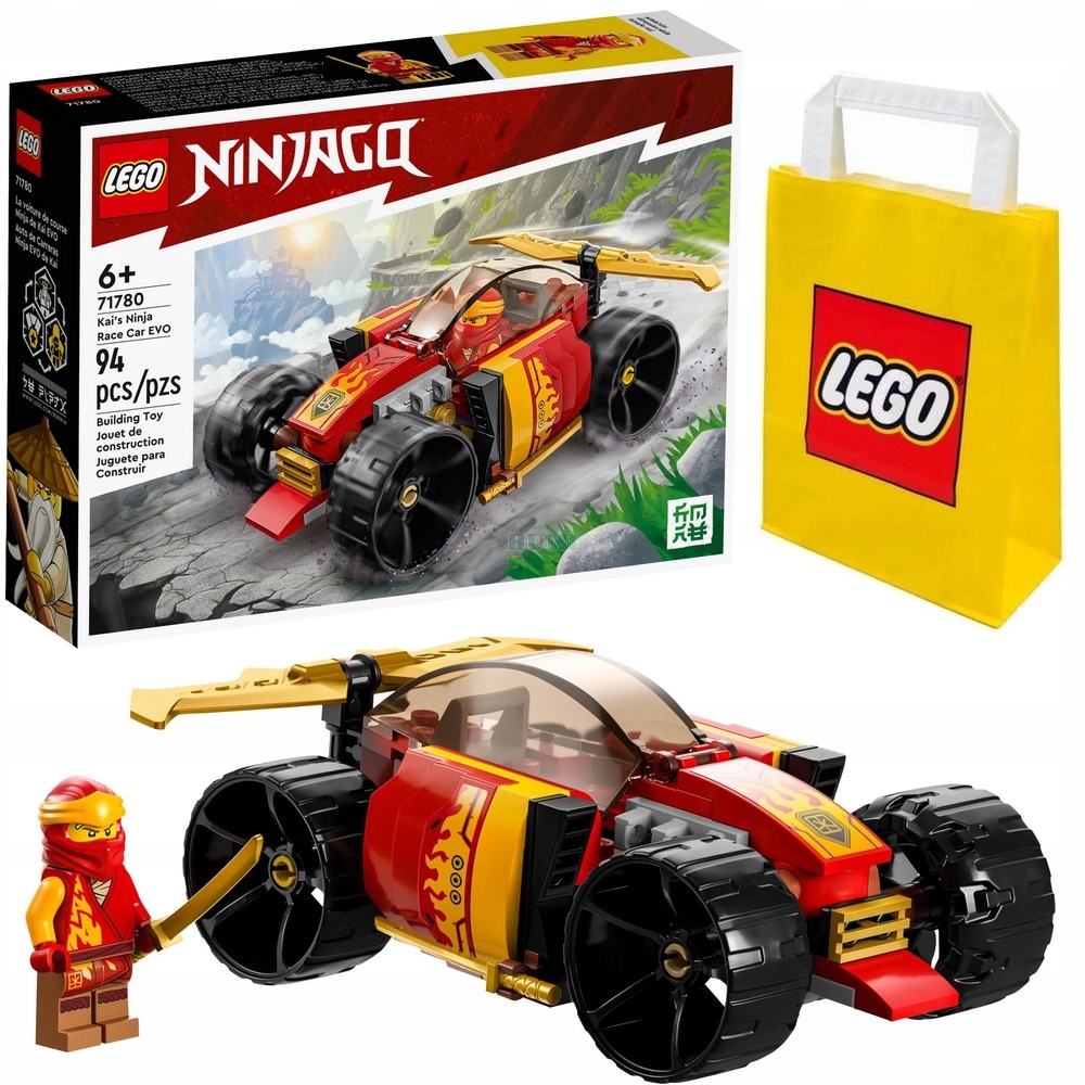 Stavebnica LEGO Ninjago - Lego Ninjago 71780 Red Car Auto Kaia