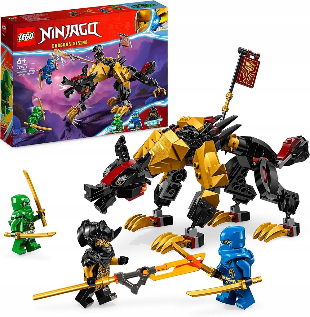 Stavebnica LEGO Ninjago - LEGO NINJAGO 71790 - DRAK LOVECKÝ CHAR