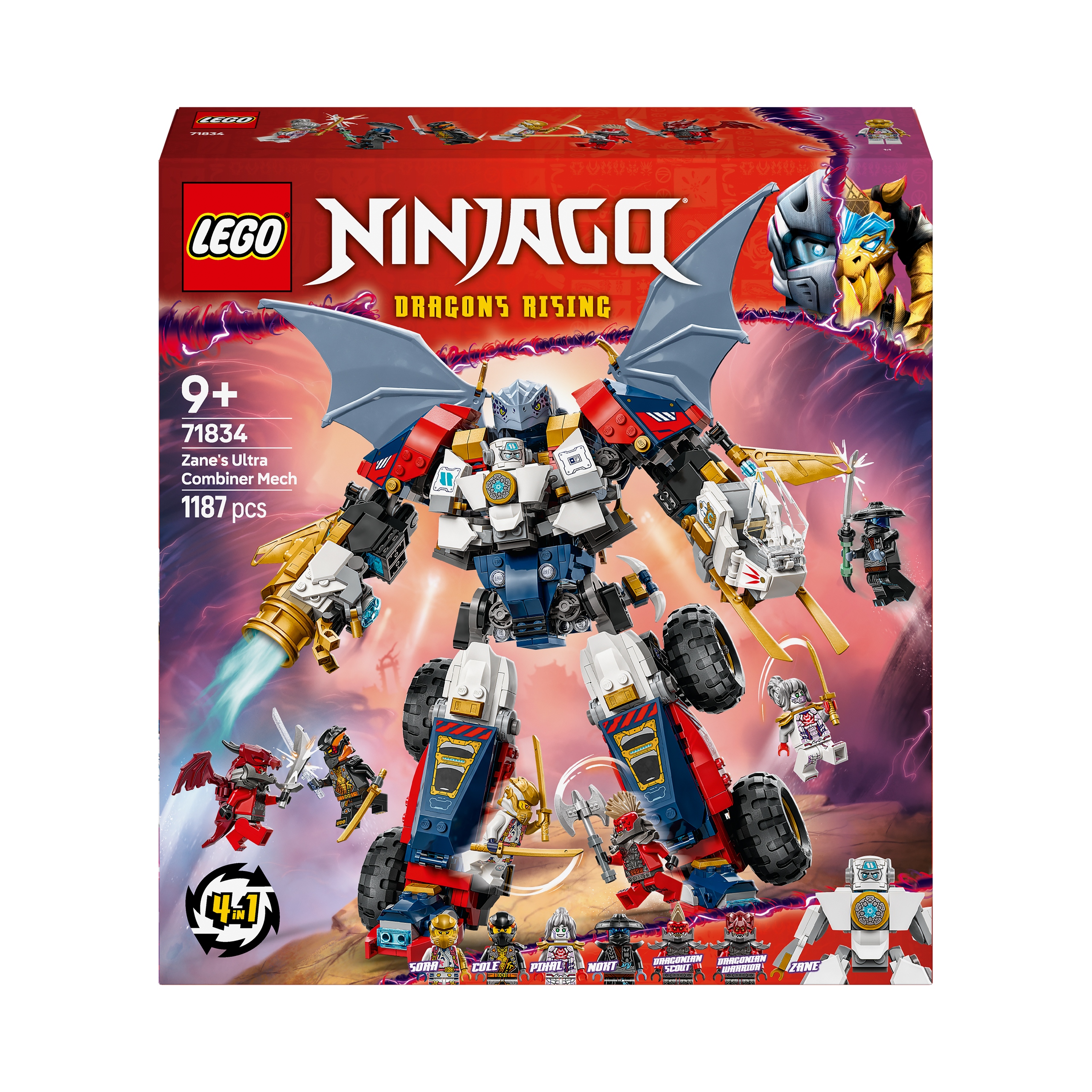 LEGO Ninjago Zaneov multifunkčný ultra robot 71834