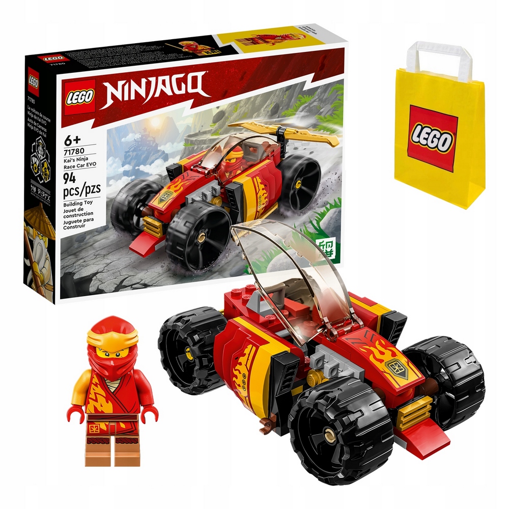 Stavebnica LEGO Ninjago - Automobilové preteky LEGO NINJAGO.