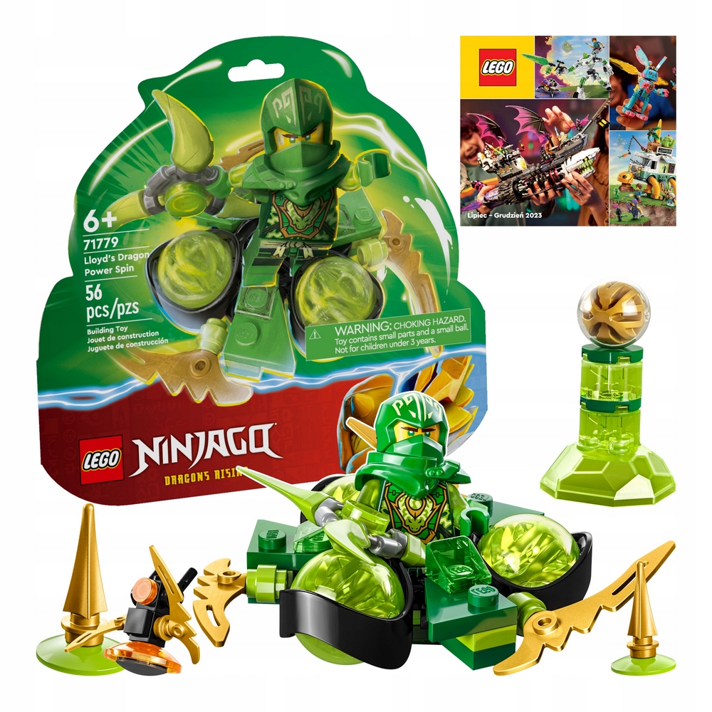 Stavebnica LEGO Ninjago - LEGO NINJAGO - Lloyd's Dragon Power - Rotácia (71779)