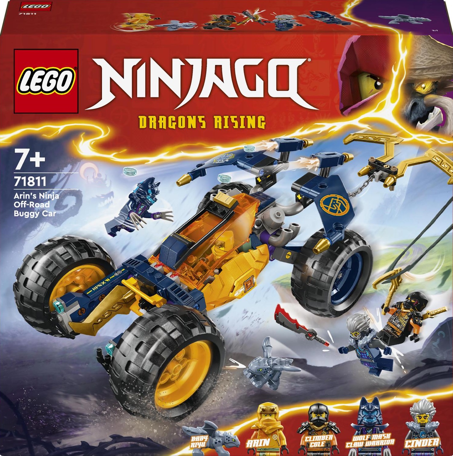 LEGO NINJAGO 71811 ARINA NINJA CESTNÉ AUTO 71811