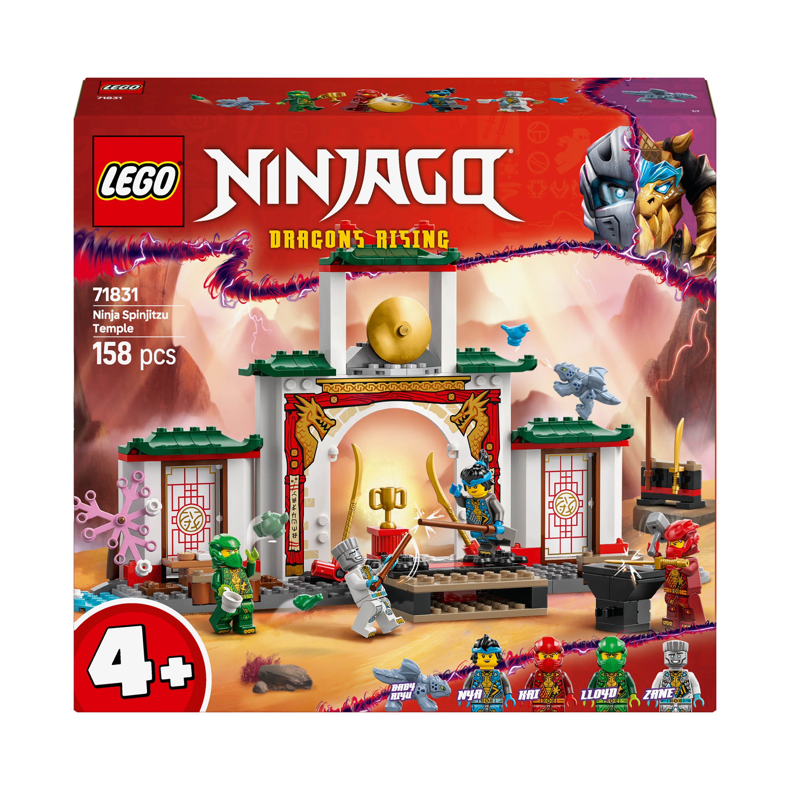 LEGO Ninjago Chrám Spinjitzu Ninja 71831