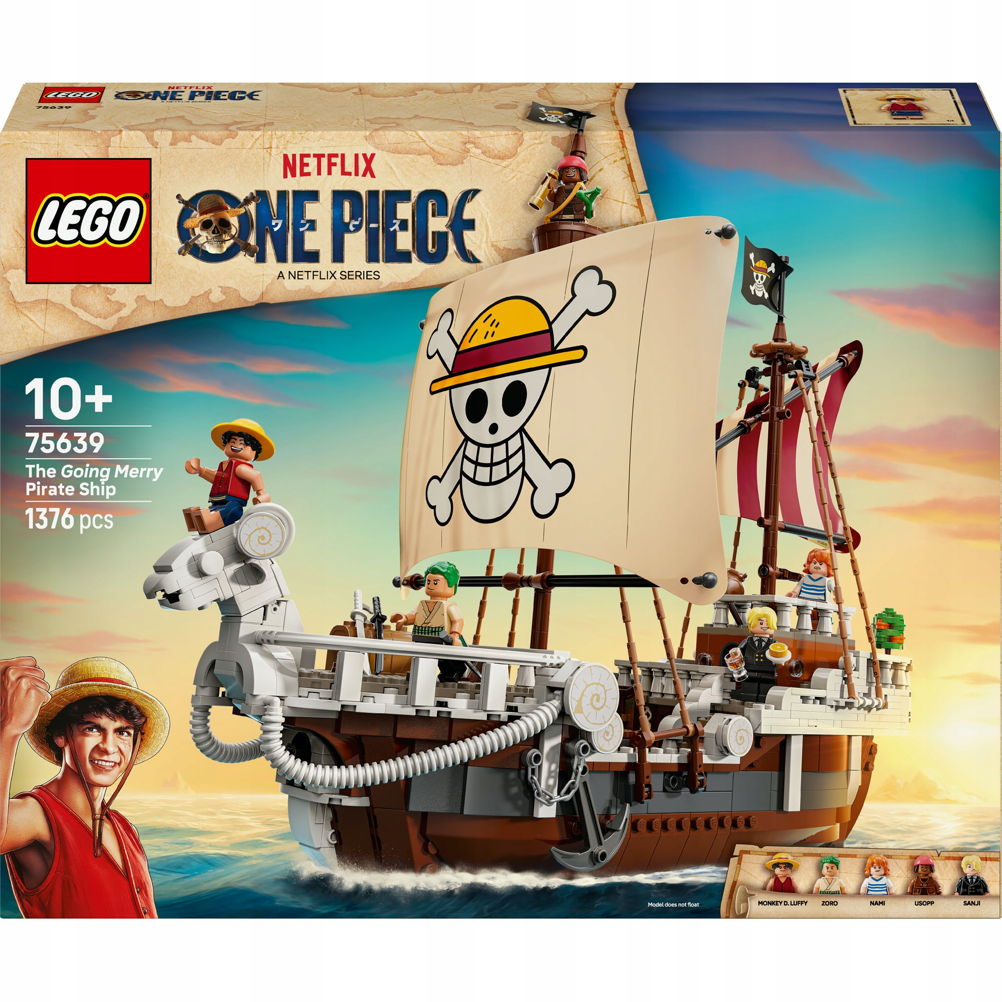Lego Veselá pirátska loď 75639