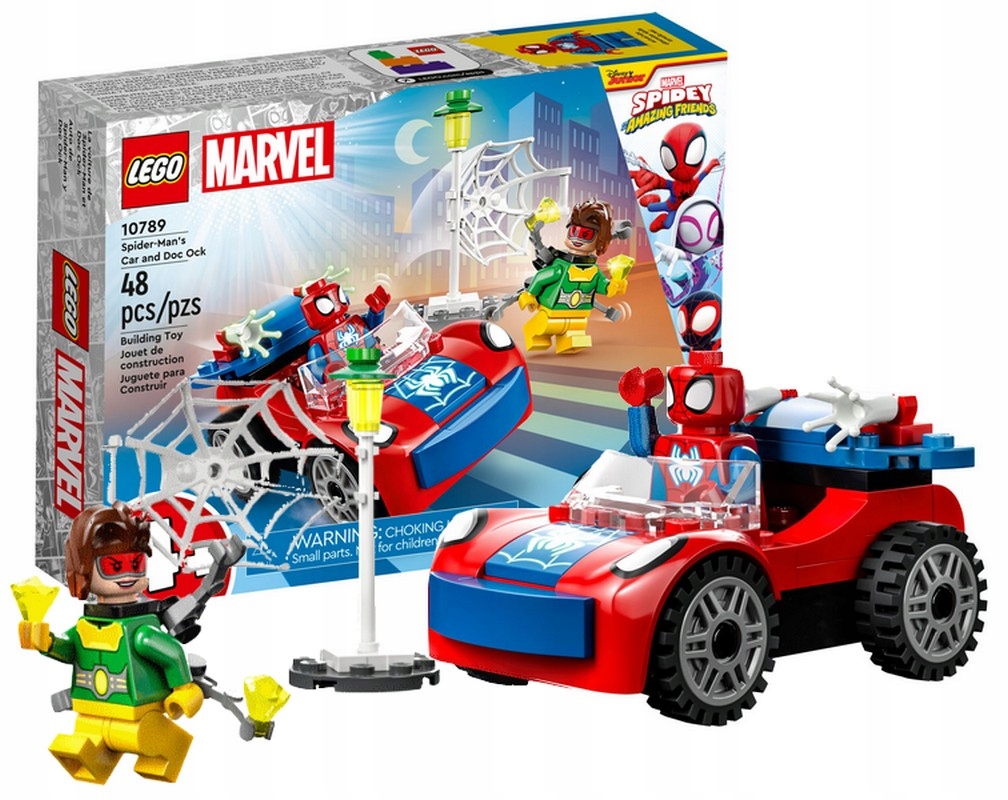 Stavebnica LEGO Super Heroes - Lego Spidey 10789 autá Spider Mana a Doc Ock