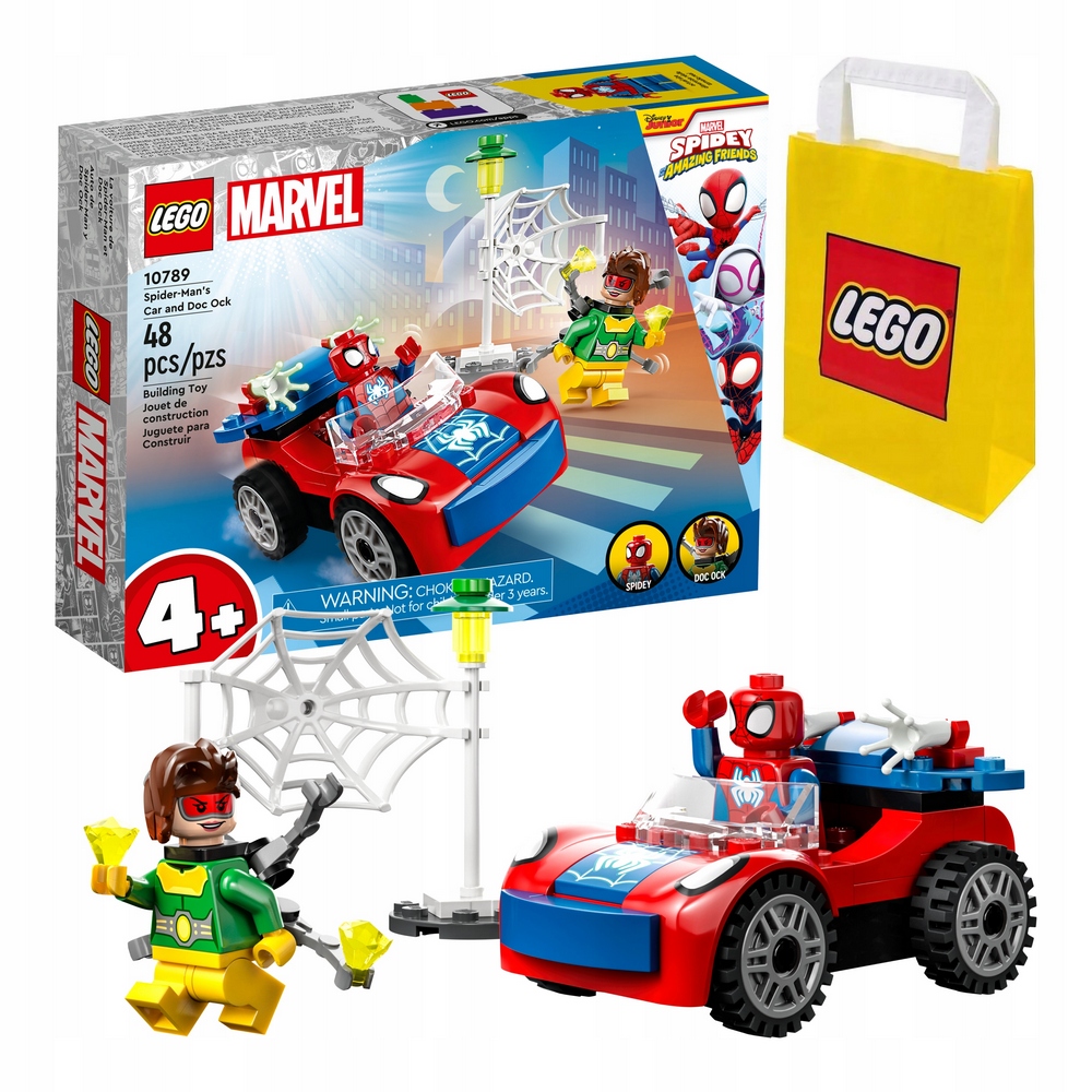 Stavebnica LEGO Super Heroes - Lego - Spider -man a Doc Ock (10789)
