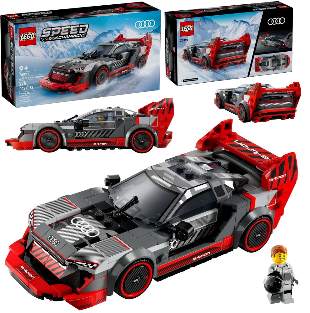 Závodné auto LEGO Speed Champions 76921 Audi S1 e-tron quattro