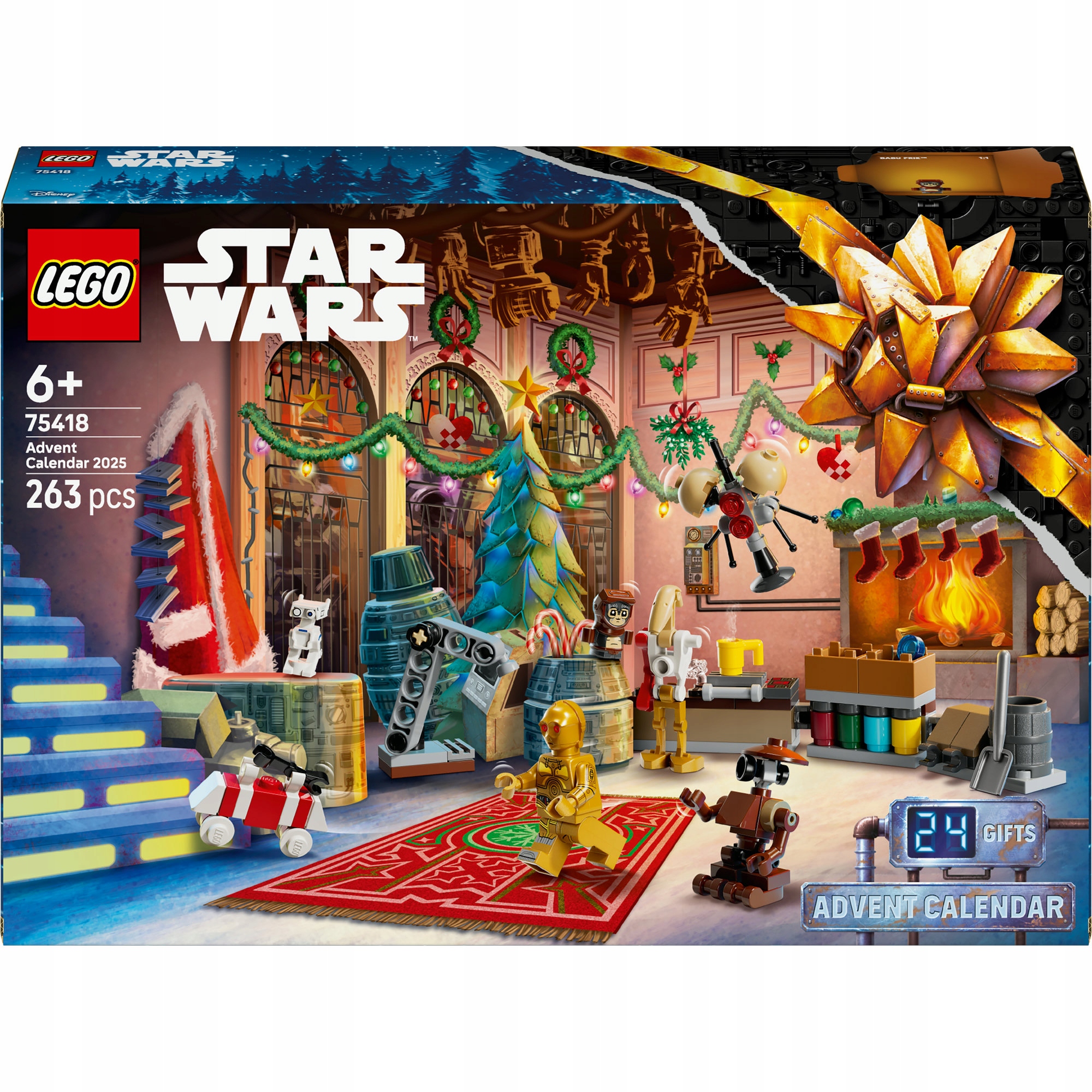 LEGO Star Wars 75418 Adventný kalendár 2025