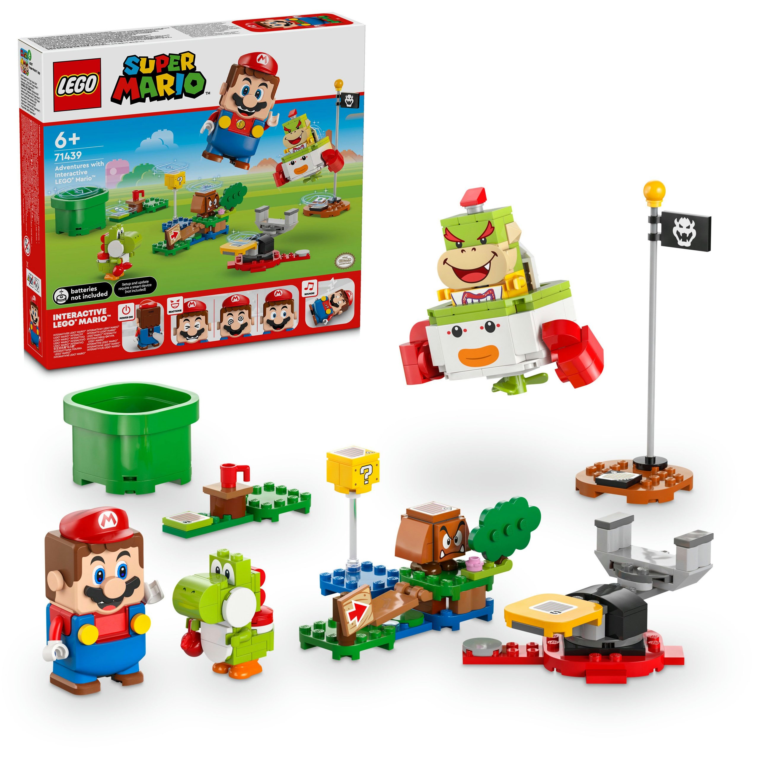 LEGO Super Mario 71439 Super Mario 71439 Dobrodružstvá s interaktívnym LEGO Mariom