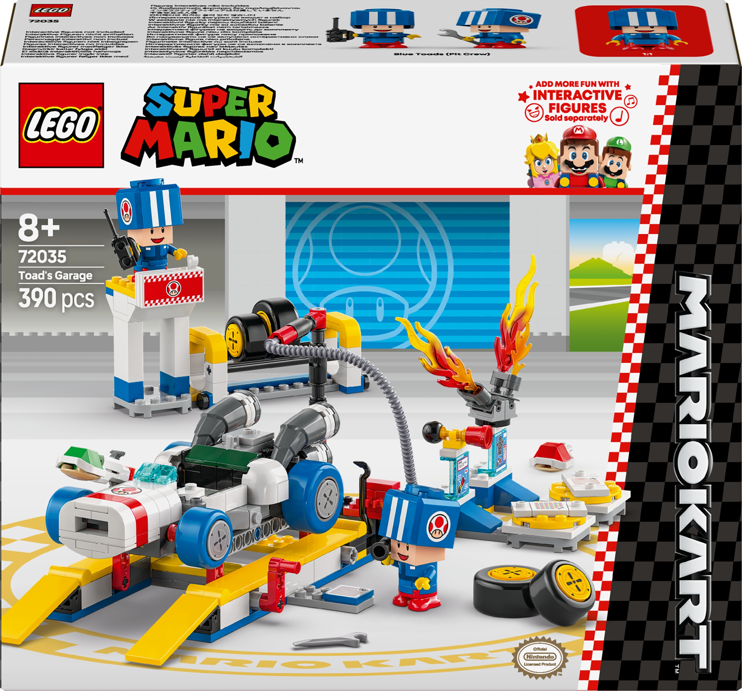 LEGO Super Mario 72035 Ropucha a jeho garáž