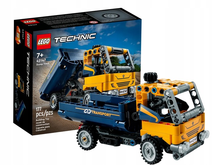 LEGO TECHNIC SADA BLOKOV 2V1 NÁKLADNÉ NÁKLADNÉ NÁKLADNÉ NÁKLADNÉ AUTOBAPACIE 42147 DARČEK PRE DETI