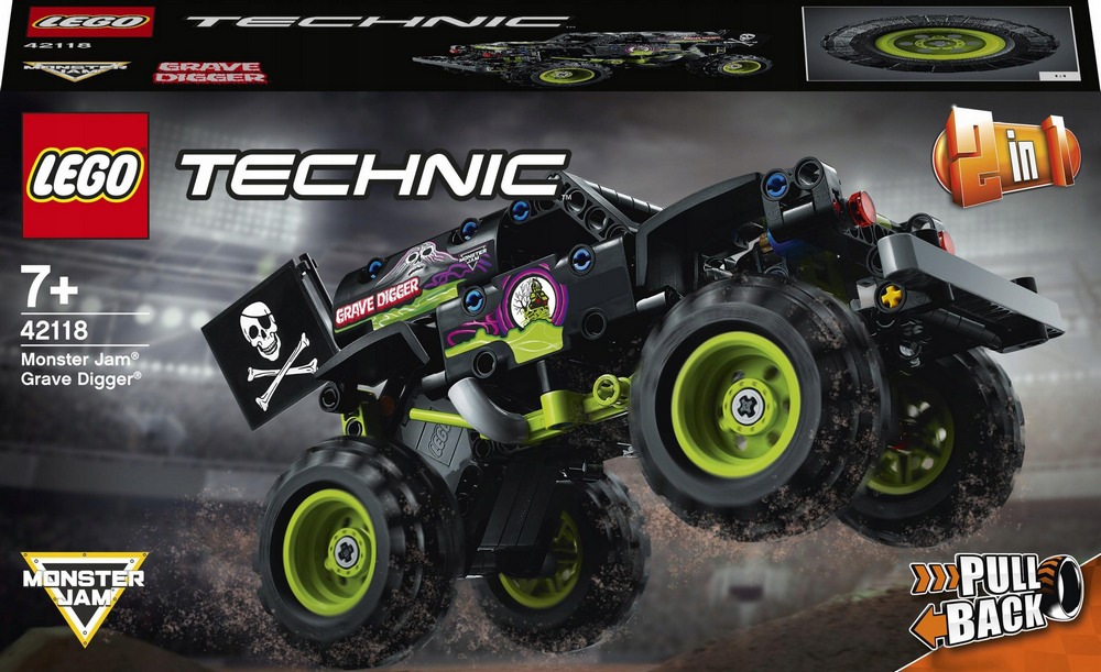 LEGO súprava - LEGO Technic 42118 Monster Truck Digger Digger Monster Jam Grave