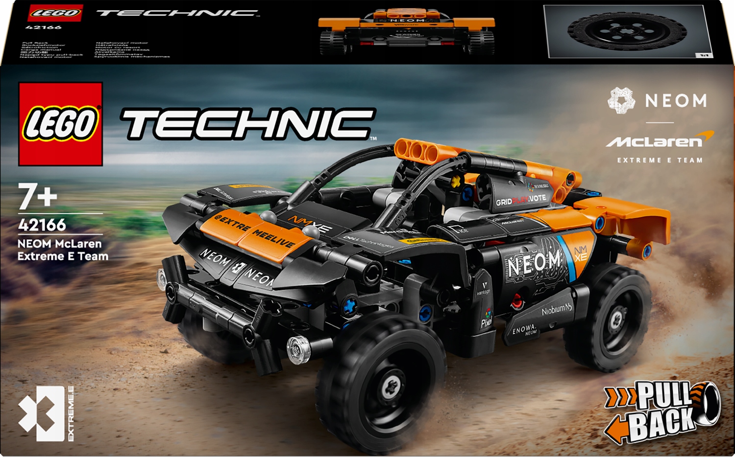 LEGO Technic 42166 NEOM McLaren Extreme E pretekárske auto