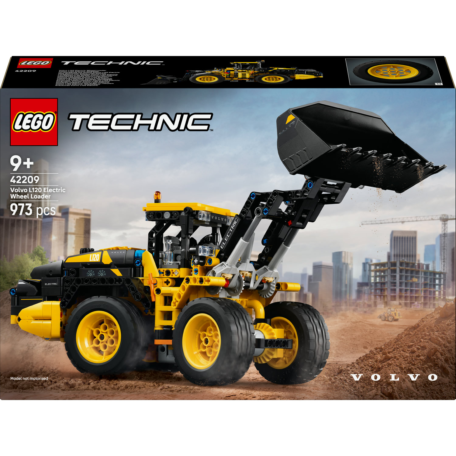 LEGO Technic 42209 Technic 42209 Elektrický kolesový nakladač Volvo L120