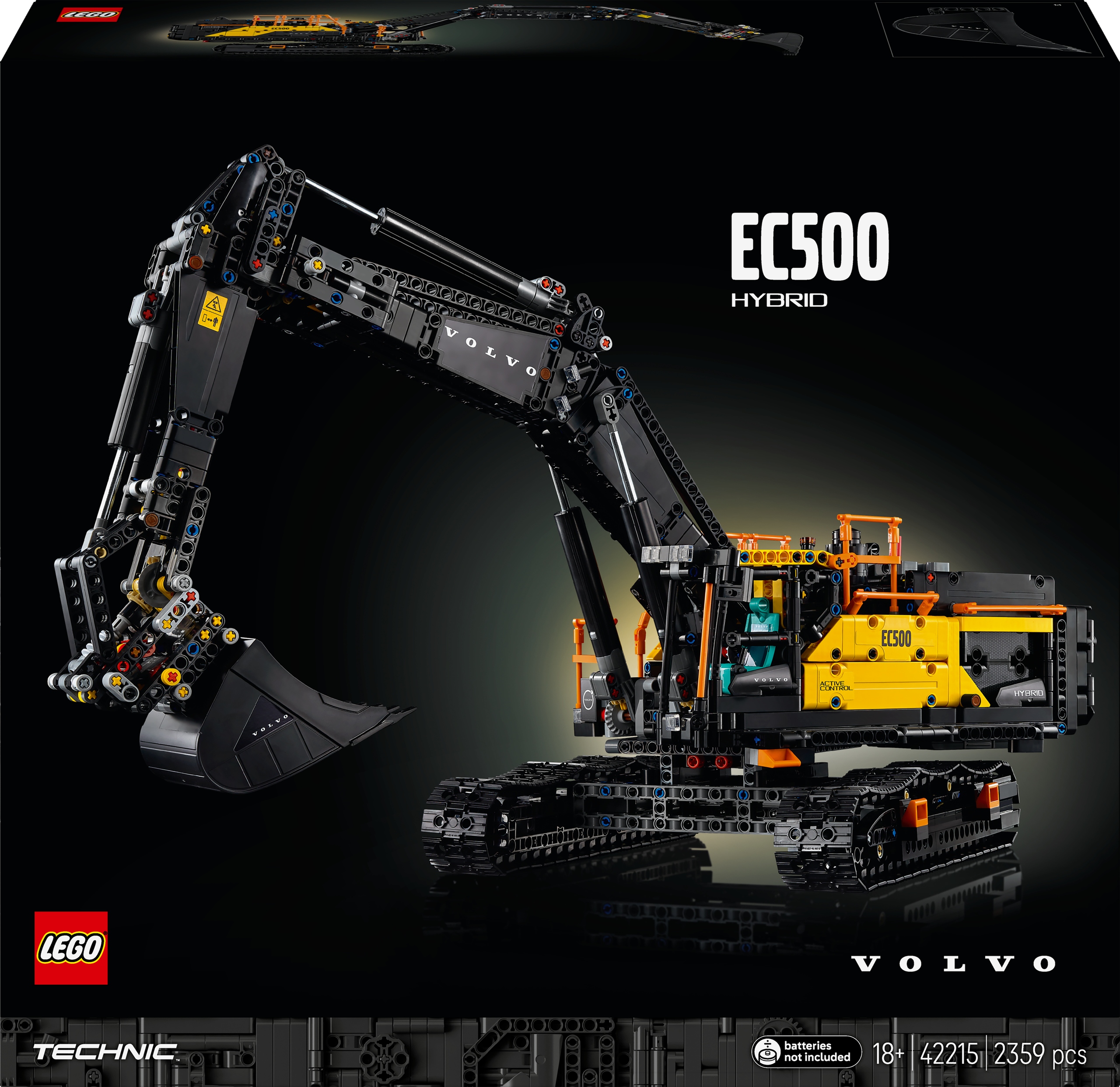 LEGO Technic 42215 Technic 42215 Hybridný bager Volvo EC500