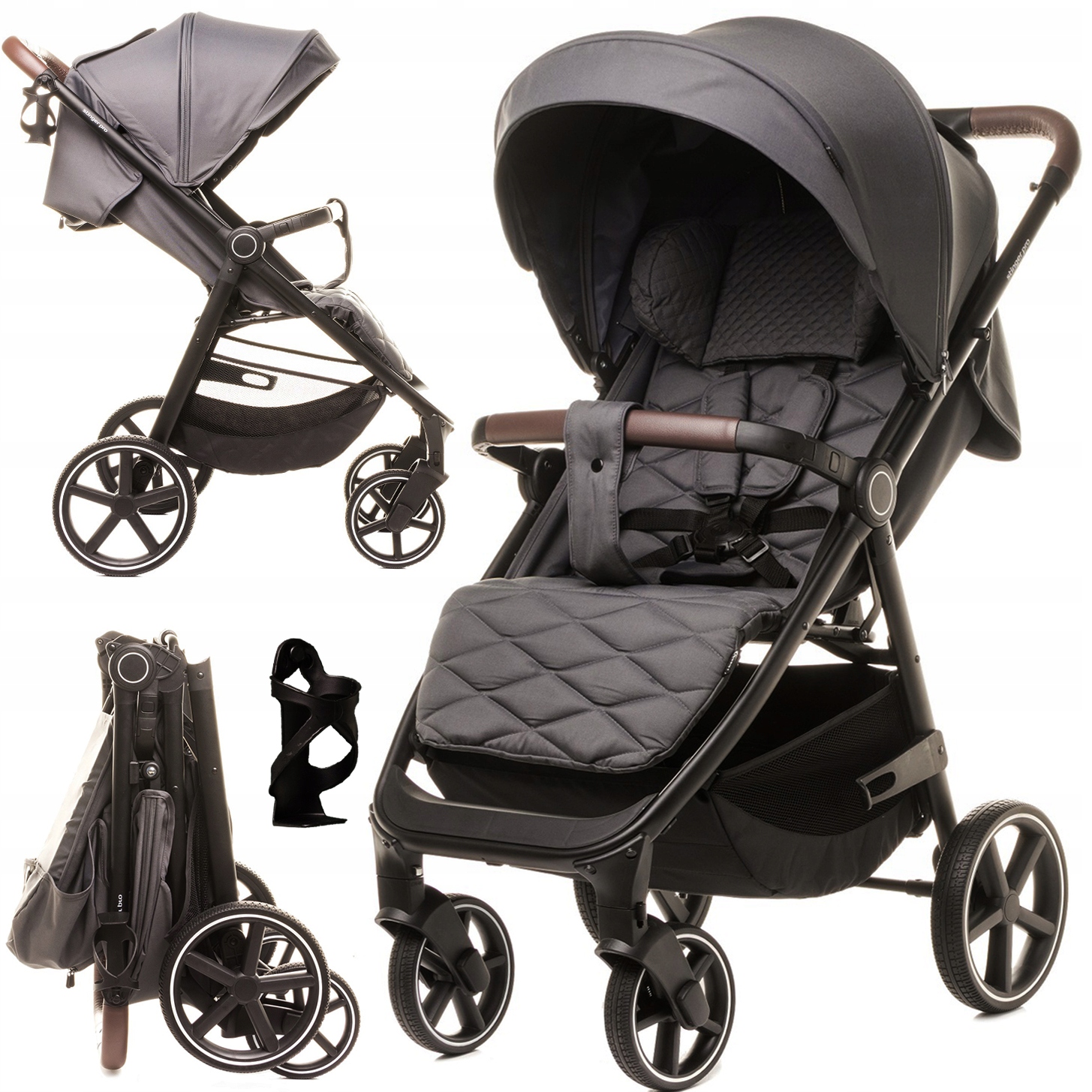 Vychádzkový kočík - Svetelný kočík stinger pro + príslušenstvo 22 kg