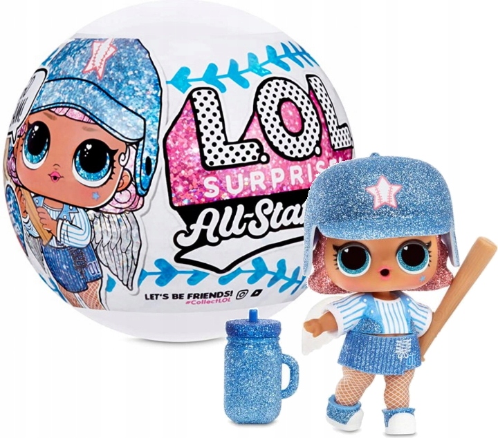 LOL SURPRISE LALKA ALL STAR BBS SPORTS BASEBALL S1