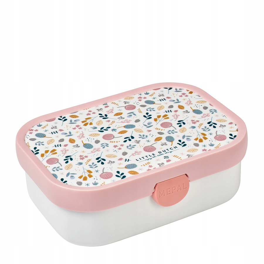 Detský desiatový box, fľaša - Obed pre deti areál Spring Flower Mepal 750