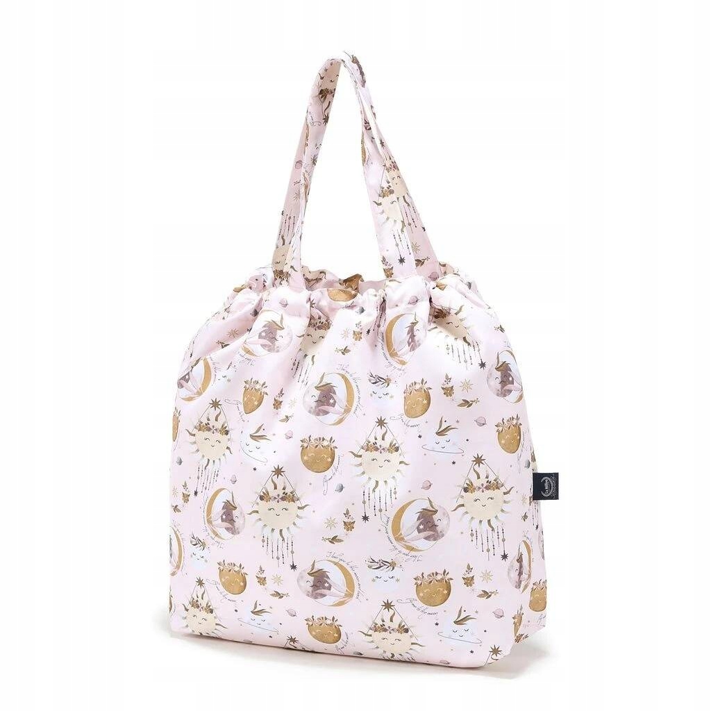 Batoh na kočík - La Millou Shopper Bag FLY ME TO THE MOON NUD
