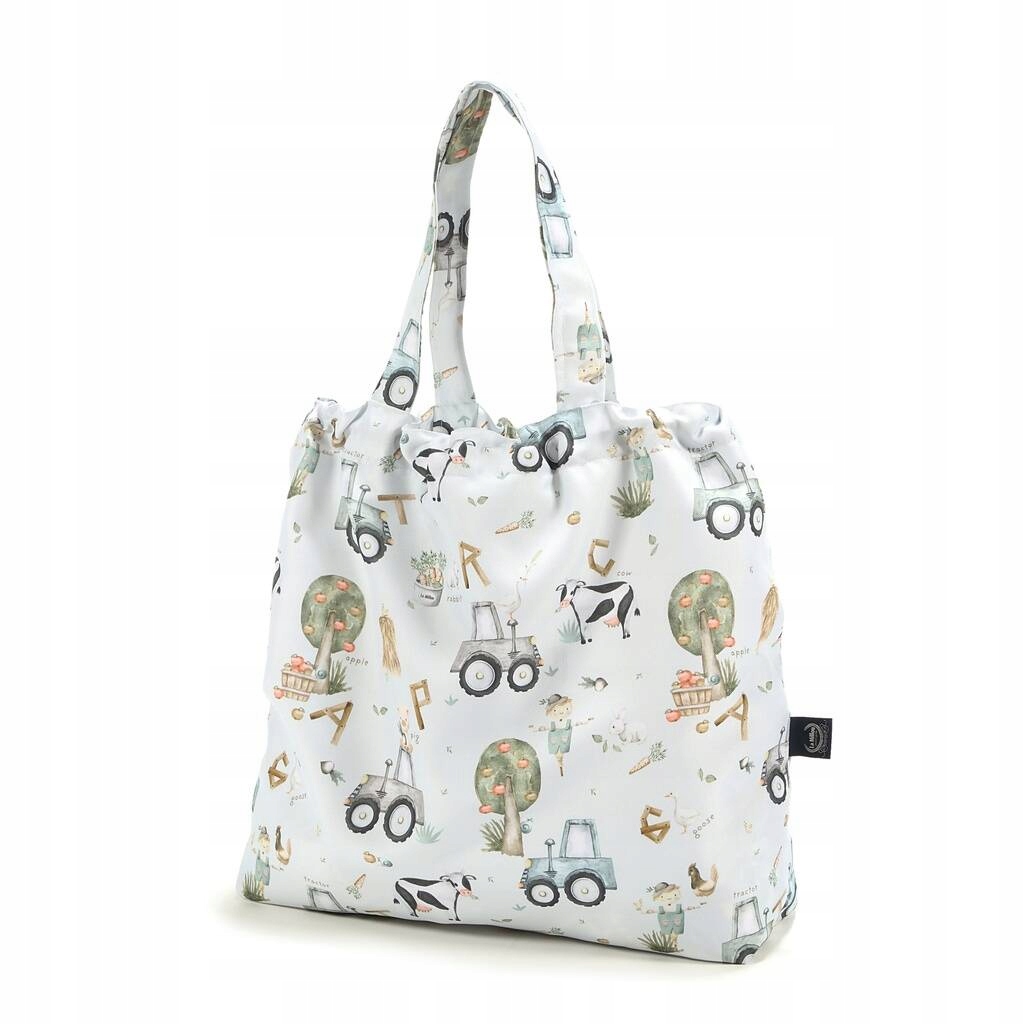 Batoh na kočík - Taška La Millou Shopper Bag s vreckom ABC FARM