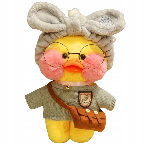 Lalafanfan kačica plyšová hračka 30 cm žltá