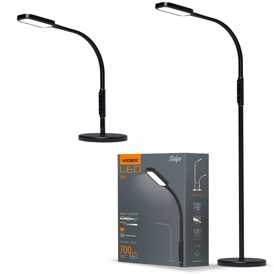 Videx Tokyo Black Power Videx Light až 12 W