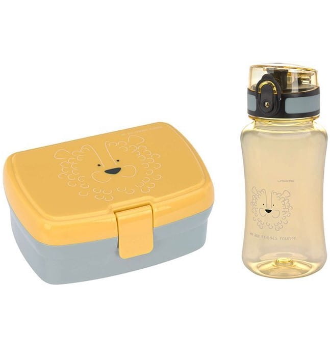 Detský desiatový box, fľaša - Campus Lunchbox Leopard 107440065388