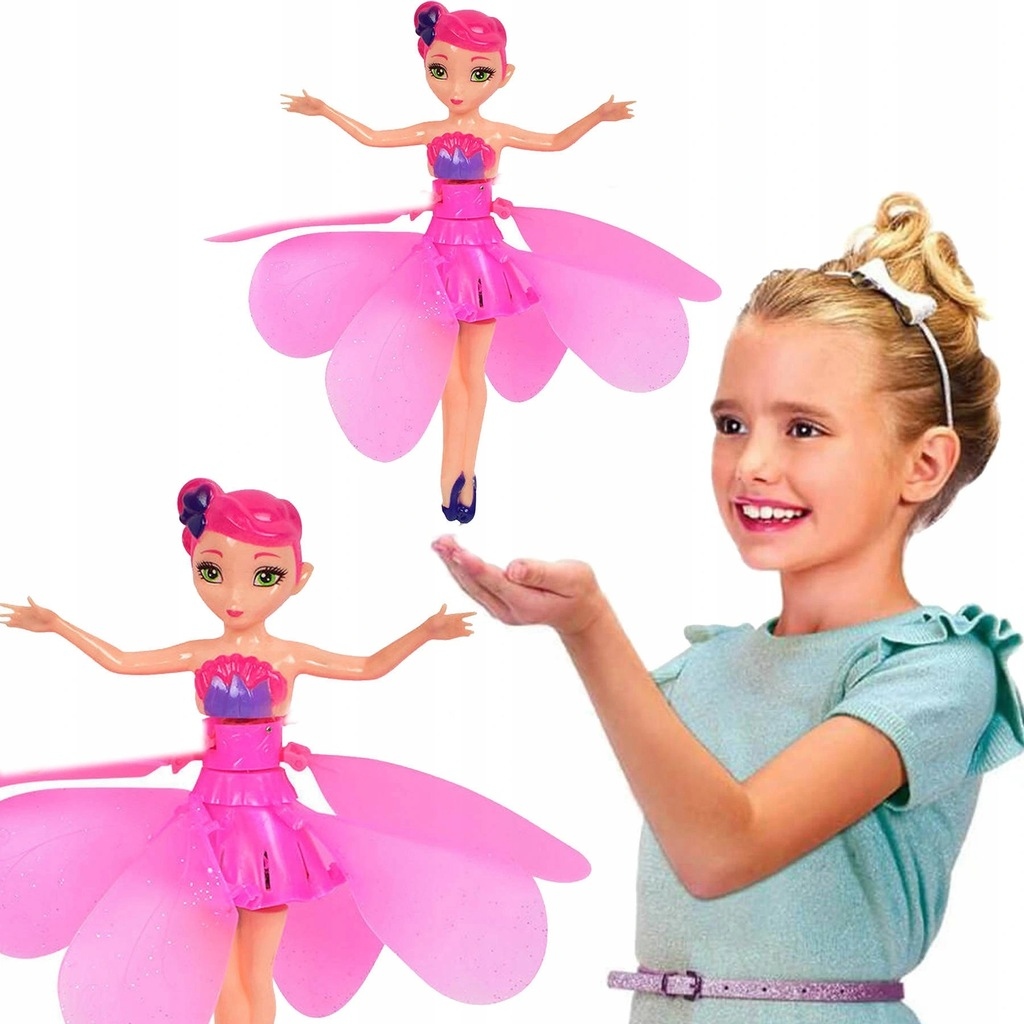 Lietajúci RC model - Flying Magic Doll Fairy -kontrolovaná ruka LED