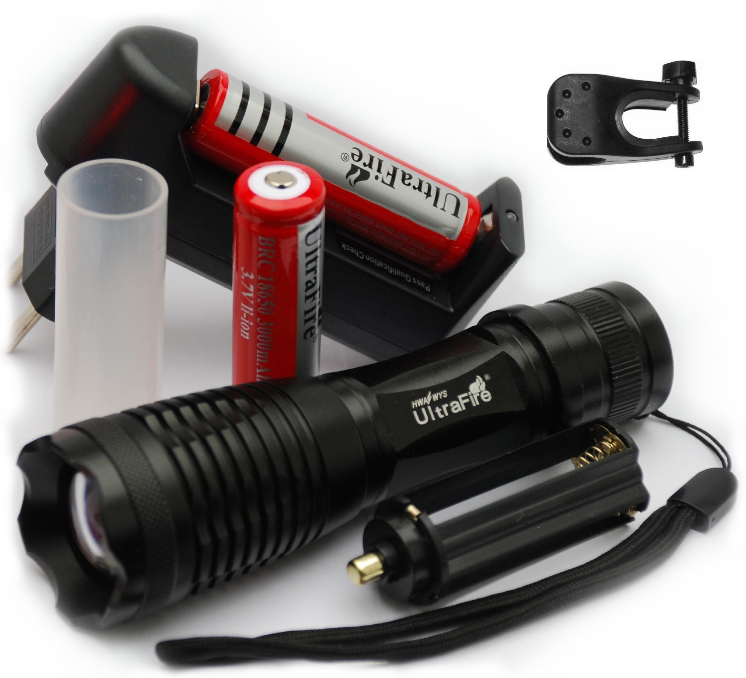 Ultrafire Zoom Cree XML 2000LM+2 batériová baterka