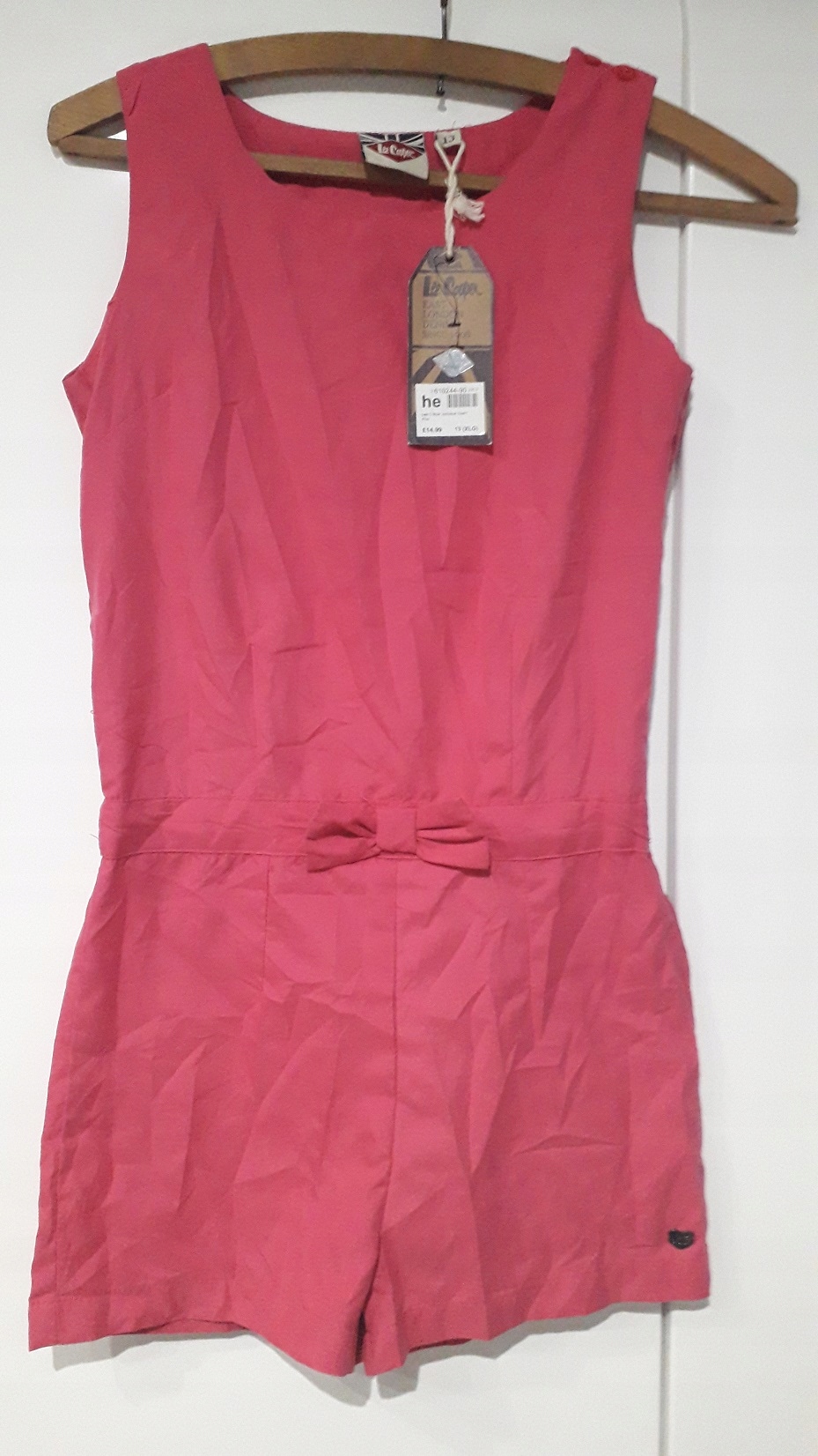 Detská kombinéza - Letný oblek Lee Cooper 156 Pink