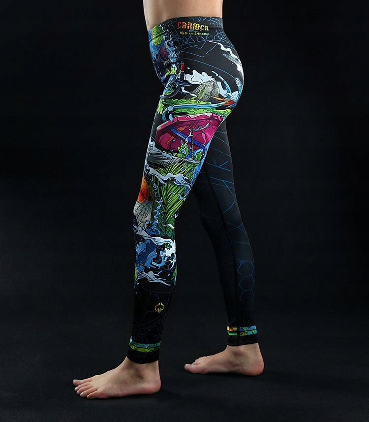 Legíny - Dot and Flowers Leggings R.128