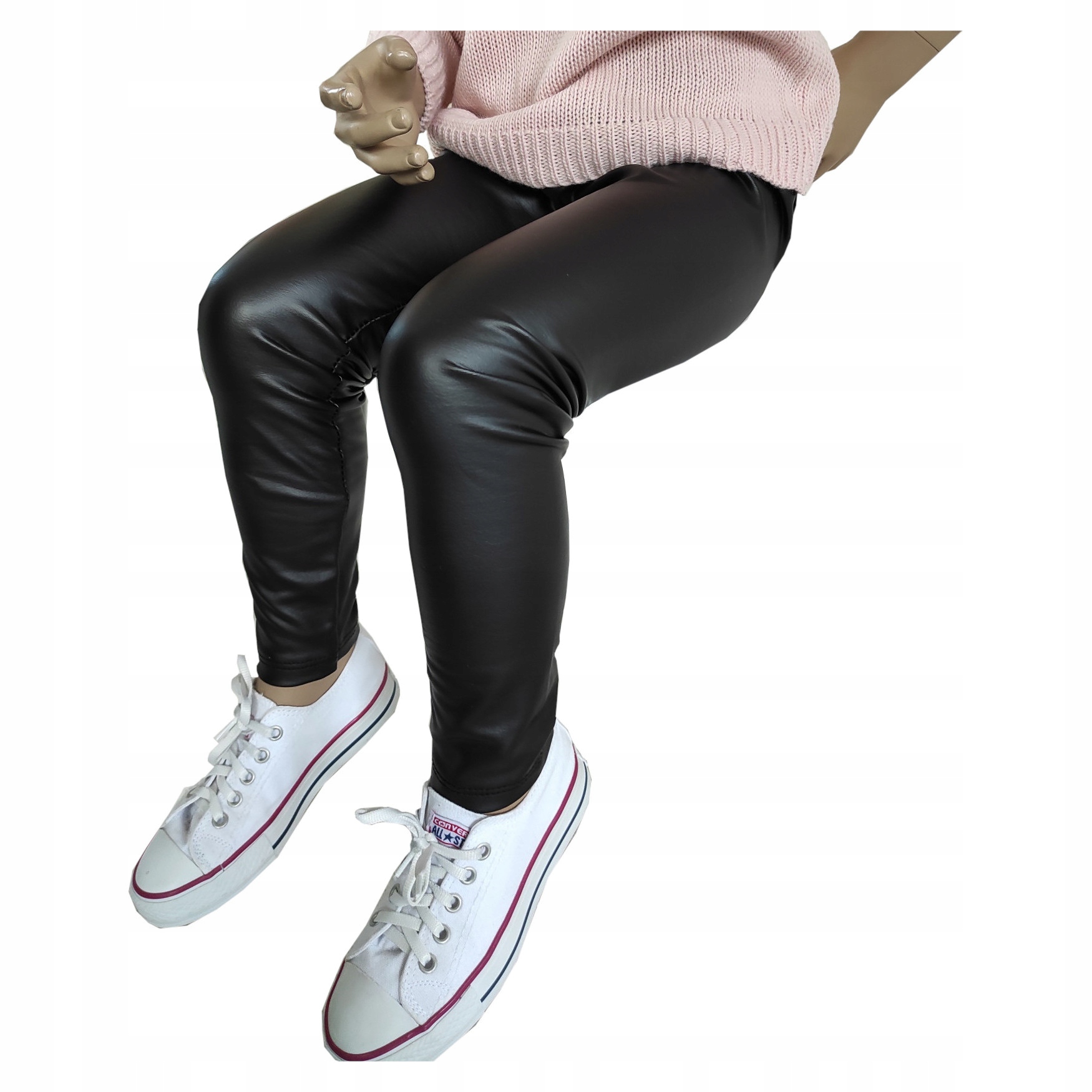 Legíny - Legíny imitujúce kožu BBW 104