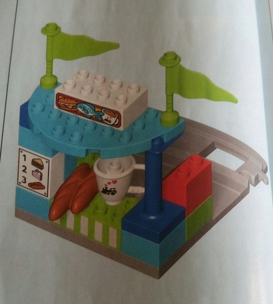 LEGO súprava - Lego 10875,10874 duplo nová kaviareň
