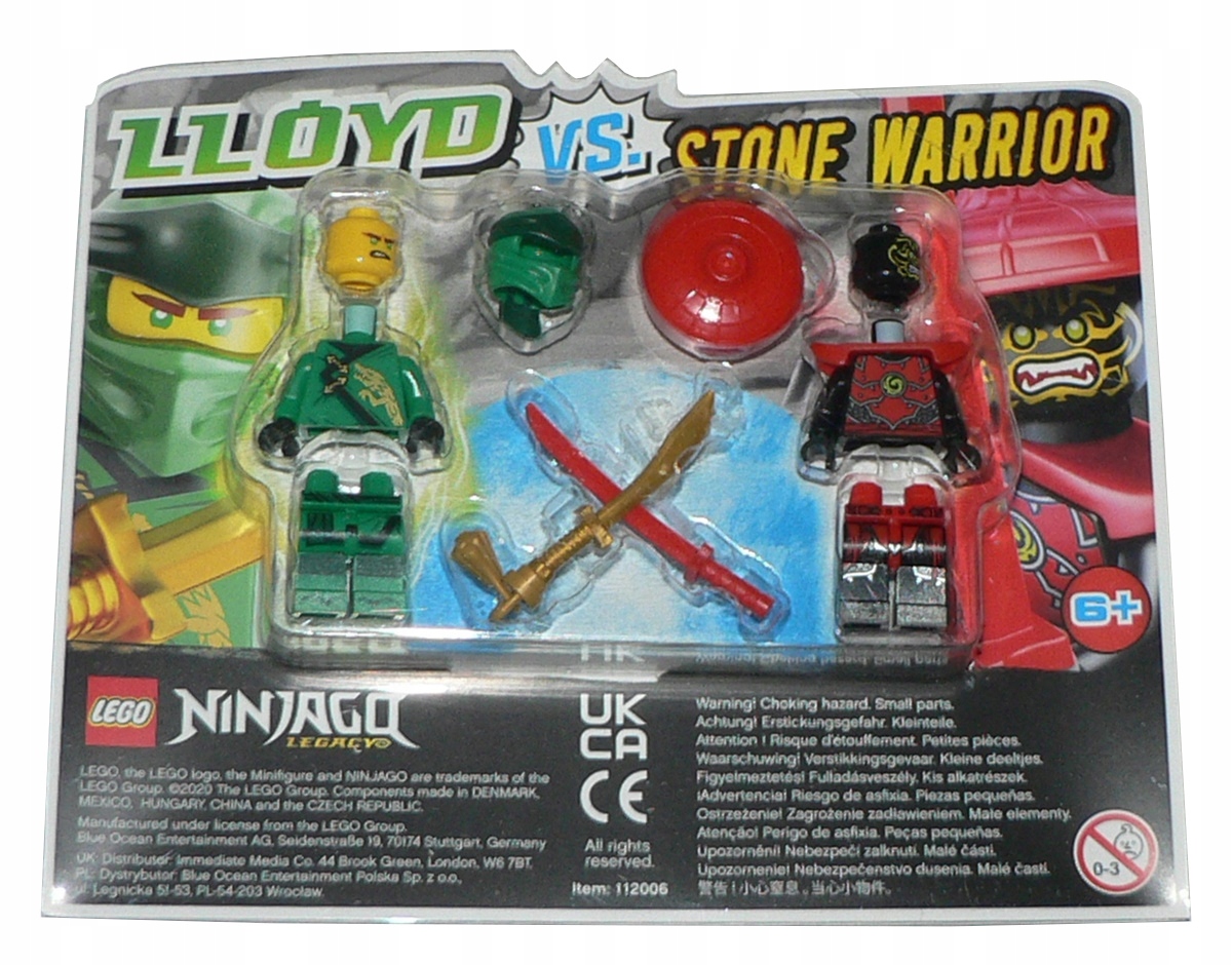 Sada figúrok LEGO Ninjago 6 rokov +