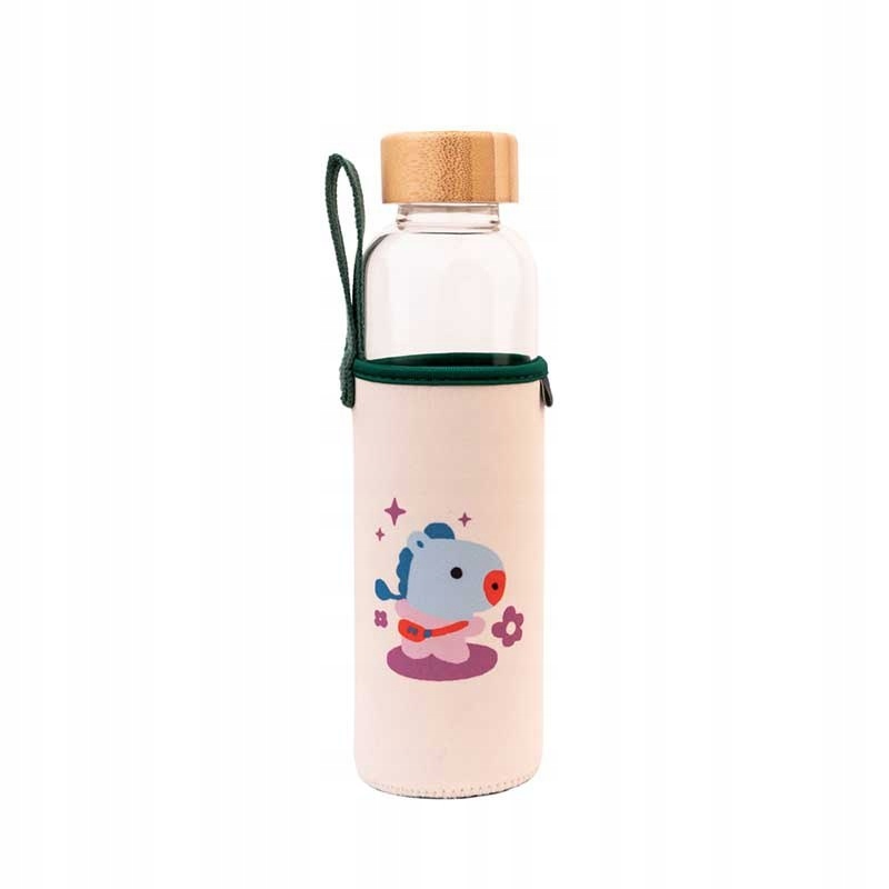 Detský desiatový box, fľaša - Line Friends BT21 - 500 ml mang fľaša na vodu